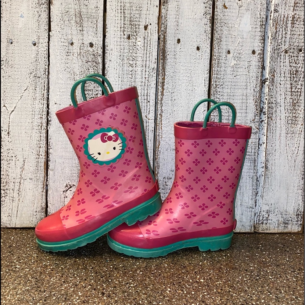 Hello Kitty Girls Rain Boots